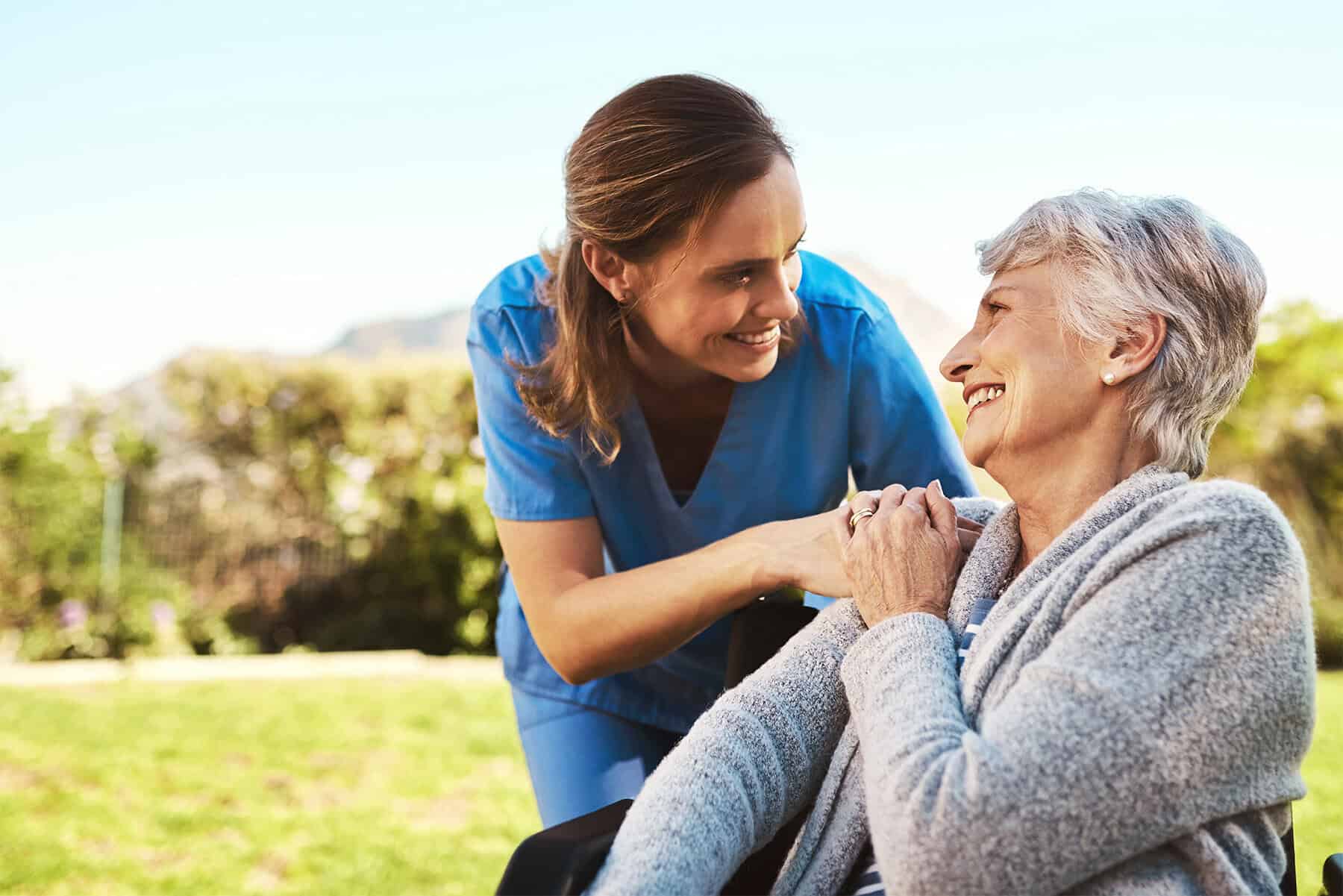 Compassionate home health care services with professional caregivers providing assistance and companionship to seniors in a safe, comfortable environment.